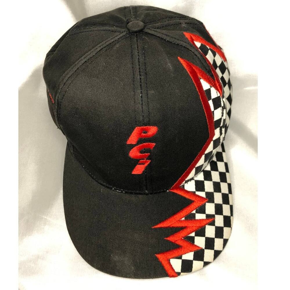 Mens PCI Racing Buckle Adjust Back Ball Cap Mens Hat One Size Kati Sportcap